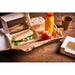 Bandeja rectangular de madera Noa 390x150mm A40mm - 10Uds