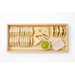 Bandeja rectangular de madera Noa 390x150mm A40mm - 10Uds