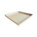 Bandeja cuadrada de madera Noa 390x390mm A40mm - 10Uds