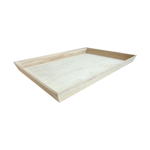 Bandeja rectangular de madera "Noa" 540x360mm H40mm - 10Uds