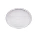 Rejilla redonda de aluminio para pizza con base perforada Ø203mm - 12Uds