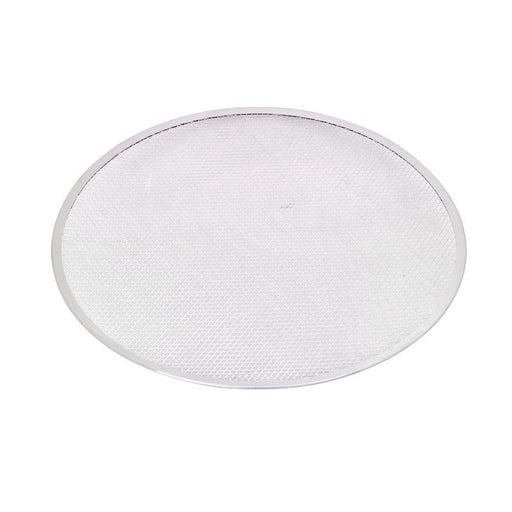 Rejilla redonda de aluminio para pizza con base perforada Ø508mm - 12Uds