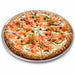 Bandeja de pizza de aluminio Ø330mm - 12Uds