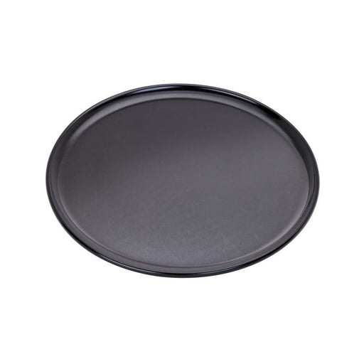 Bandeja/placa negra para pizza de aluminio anodizado Ø254mm - 12Uds