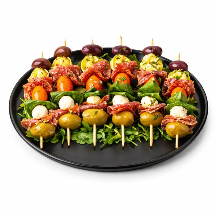 Bandeja/placa negra para pizza de aluminio anodizado Ø330mm - 12Uds