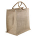 Bolsa de yute marrón 370x230mm A360mm - 25Uds