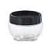 Combo tarro Bokolock PET reutilizable con tapa con clip, apilable 430ml A75mm - 36Uds