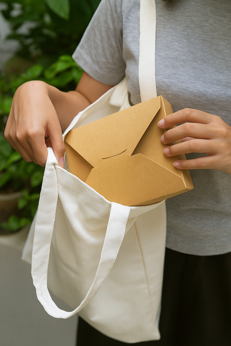Bolsa de algodón para Bento A250mm - 100Uds