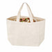 Bolsa de almuerzo de algodón 250x100mm H250mm - 50Uds