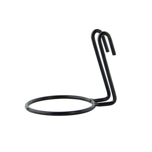 Porta conos/salserasde metal negro A70mm - 6Uds