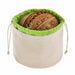 cesta de pan/viennoiserías de algodón  H170mm - 50Uds