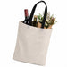 Bolsa de asas negra  10x380mm H450mm - 100Uds