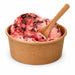 Cuchara de helado de madera compuesta reutilizable A95mm - 2640Uds