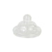 Tapa cúpula transparente en plástico PP, con cierre de rosca H55mm - 225Uds