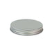 Tapa plana de aluminio, enroscable H16mm - 80Uds