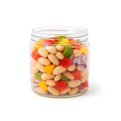 Tarro Bokotwist PET reutilizable 400ml Ø69mm A115mm - 225Uds