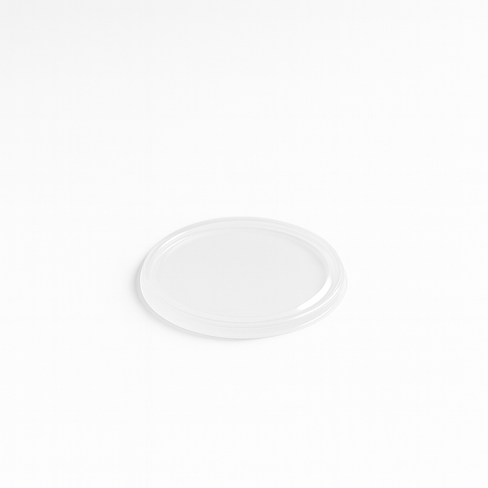 Tapa para delicatessen en PP moldeado por inyección Dia123mm H7,2mm - 500Uds