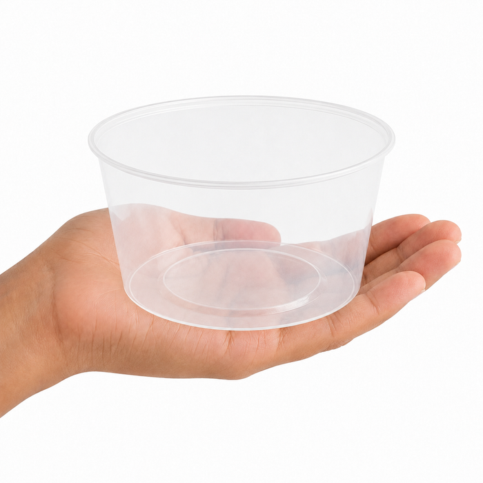 Tarro delicatessen de PP moldeado por inyección H40mm 300ml - 500Uds