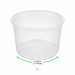 Tarro delicatessen de PP moldeado por inyección H63mm 480ml - 500Uds