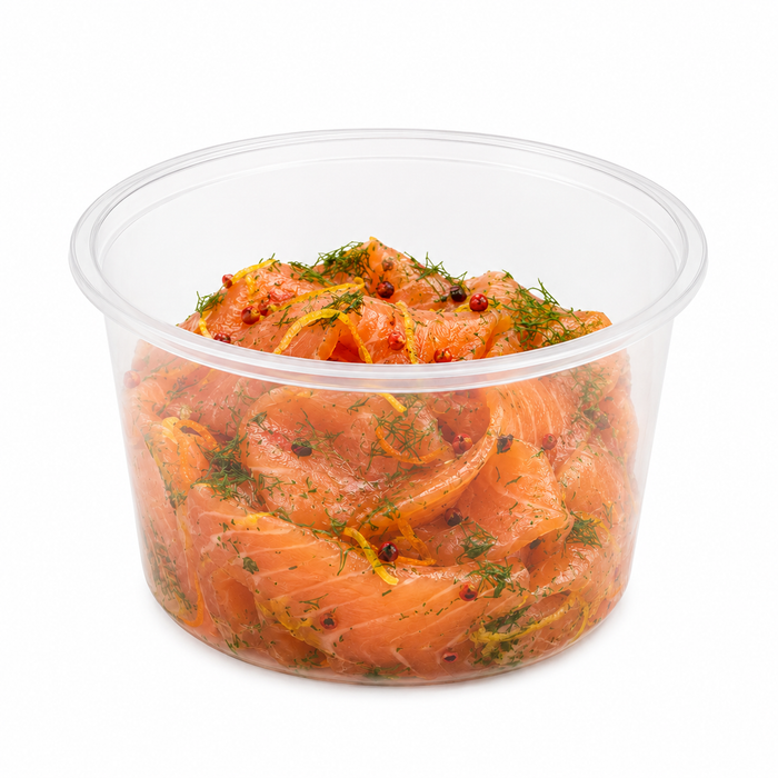 Tarro delicatessen de PP moldeado por inyección H63mm 480ml - 500Uds