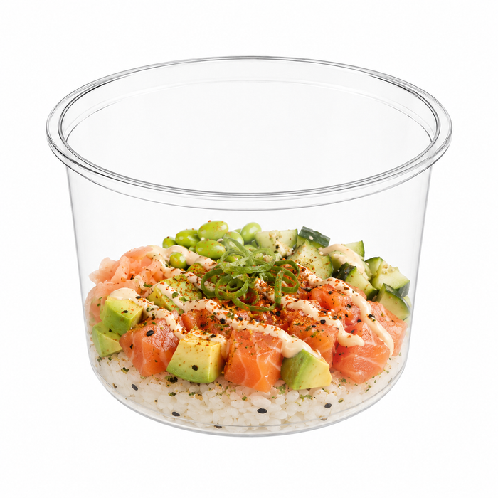 Tarro delicatessen de PP moldeado por inyección H75mm 600ml - 500Uds