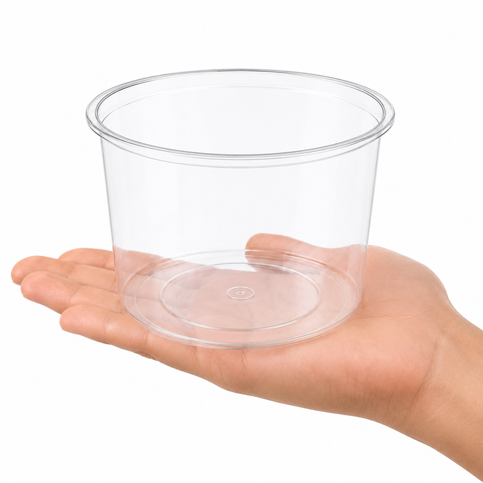 Tarro delicatessen de PP moldeado por inyección H90mm 750ml - 500Uds