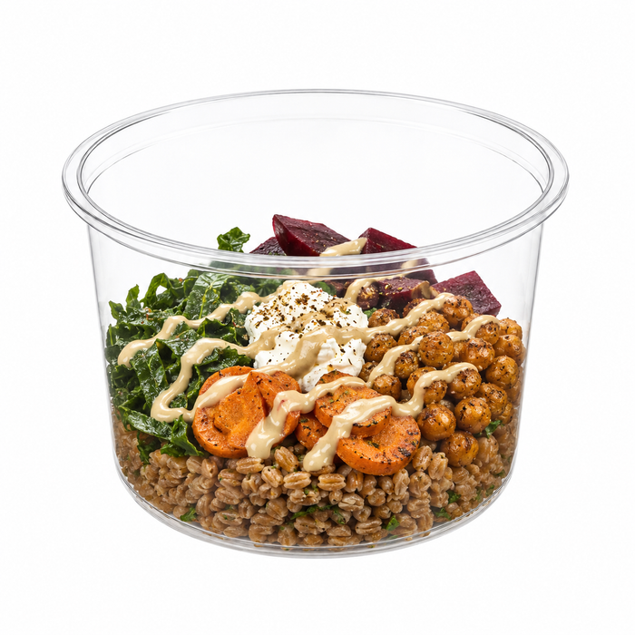 Tarro delicatessen de PP moldeado por inyección H90mm 750ml - 500Uds