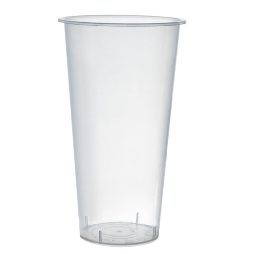 Taza de té burbujeante en PP transparente moldeado por inyección H155mm 580ml - 500Uds