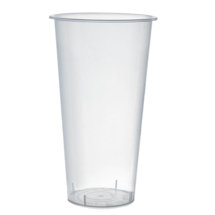 Taza de té burbujeante en PP transparente moldeado por inyección H155mm 580ml - 500Uds