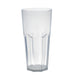 Reppoly vaso facetado de PP reutilizable 240ml A127mm - 12Uds