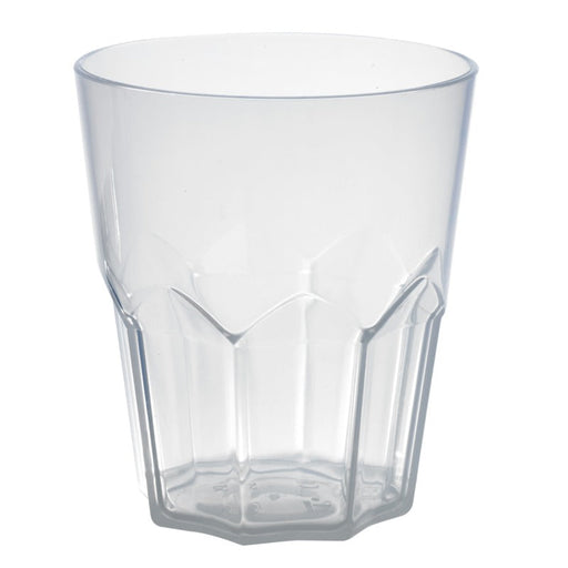 Reppoly vaso facetado de PP reutilizable 500ml A99mm - 12Uds