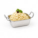 Mini plato rectangular inox con asas 420ml 140x90mm - 12Uds