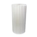 Mesa plegable blanca iluminada con tablero acrílico  H1 000mm - 2Uds