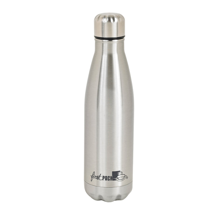 Botella isotérmica de acero inoxidable Noxbottle de doble pared con tapón 500ml A265mm - 12Uds