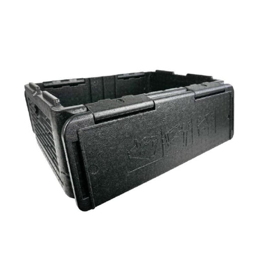 Caja plegable isotérmica negra 600x400mm H250mm - 1Ud