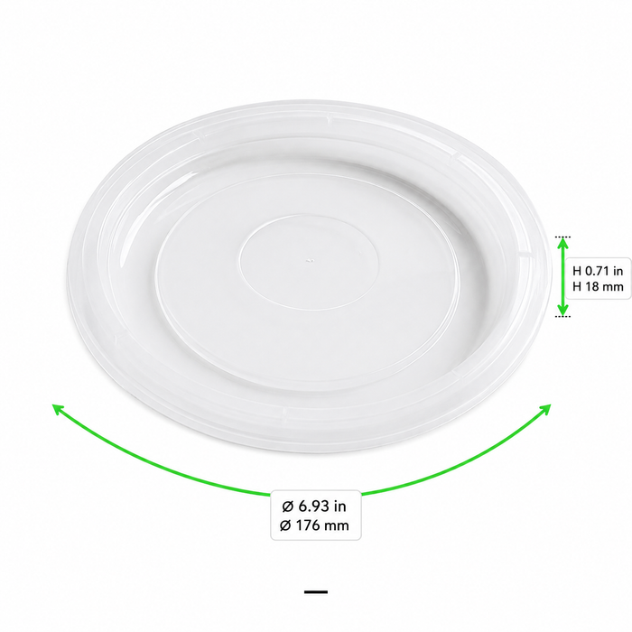 Tapa de PP moldeada por inyección para 294BOL H18mm - 500Uds