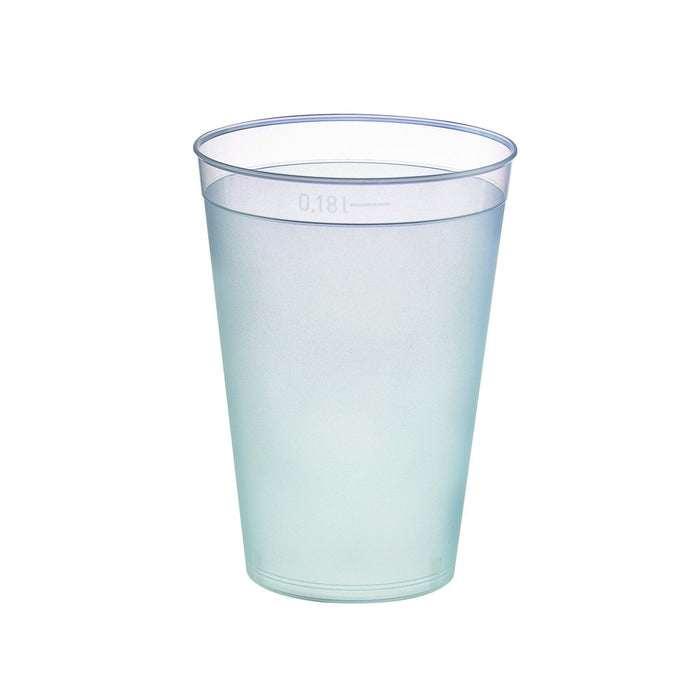 Copa de PP reutilizable Optimal 195ml A87mm - 960Uds