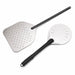 2 Palas Perforadas de aluminio para Pizza: Pala para hornear y Pala para voltear - 1Ud