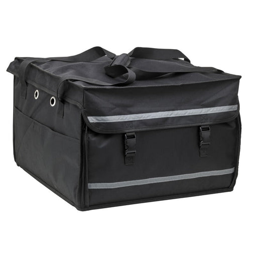 Maletín ISO negro de 2 aperturas para scooter/mochila con estante  495x495mm H320mm - 1Ud