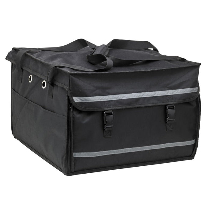Maletín ISO negro de 2 aperturas para scooter/mochila con estante  495x495mm H320mm - 1Ud