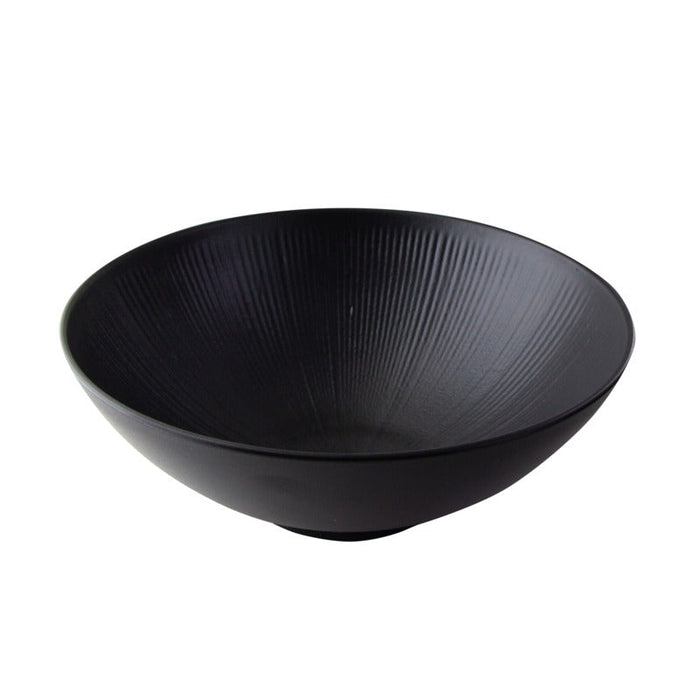 Bol Black Phoenix negro reutilizable 1800ml A88mm - 12Uds