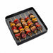 Plancha de silicona con borde de barbacoa 279x279mm H30mm - 2Uds