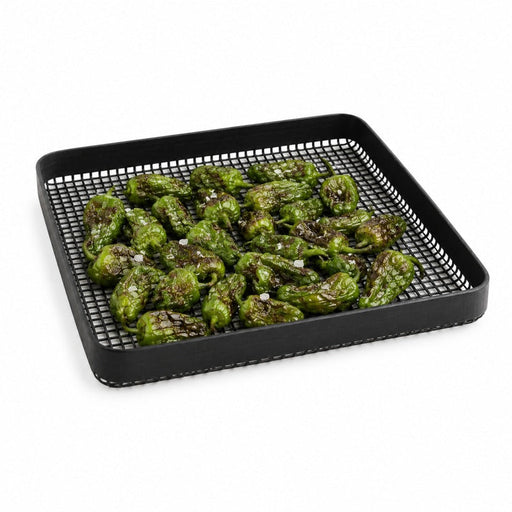Alfombrilla de silicona con borde para barbacoas 279x279mm H13mm - 2Uds