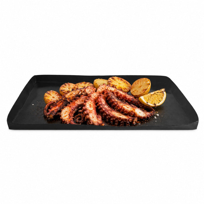 Sólida cesta de barbacoa con borde 279x140mm H13mm - 2Uds