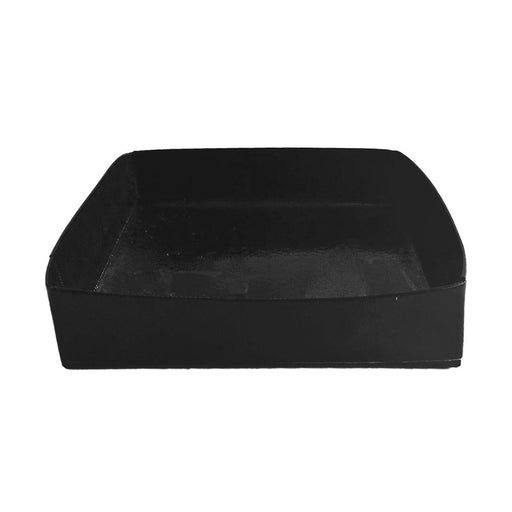 Sólida cesta de barbacoa con borde 140x140mm H30mm - 2Uds