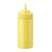Exprimidor suave amarillo 1 punta, plástico sin BPA H185mm 230ml - 6Uds