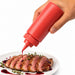 Exprimidor suave rojo 1 punta, plástico sin BPA H185mm 230ml - 6Uds