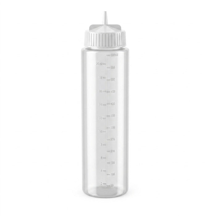 Exprimidor suave transparente 1 punta, plástico sin BPA H185mm 230ml - 6Uds
