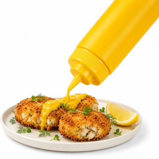Exprimidor suave amarillo 1 punta, plástico sin BPA H195mm 350ml - 6Uds