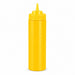Exprimidor suave amarillo 1 punta, plástico sin BPA H195mm 350ml - 6Uds